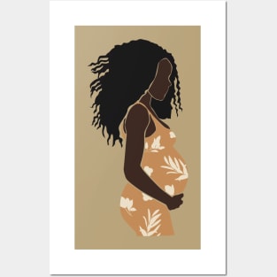 Abstract pregnant vector Women artistic Illustration Posters and Art